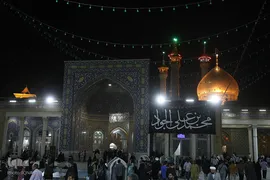 عزاداری شب شهادت امام جواد(ع) در حرم حضرت معصومه(س)