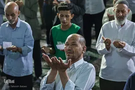 نماز عید سعید قربان در حرم حضرت عبدالعظيم(ع)