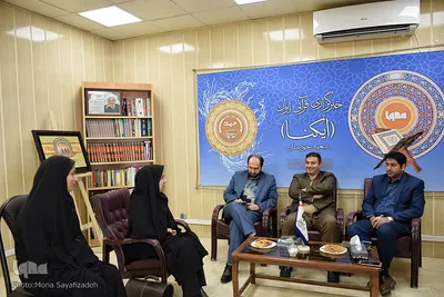 حضور محمدجواد شوشتری در جمع خبرنگاران و عکاسان ایکنا خوزستان