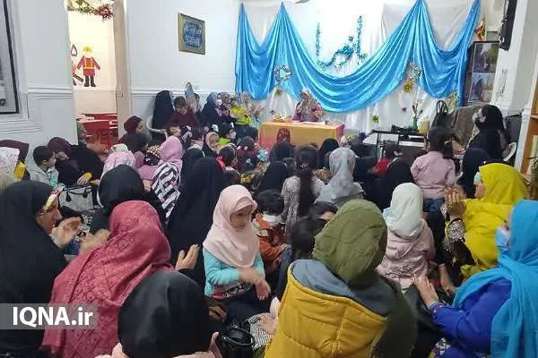 جشن «نگین مدینه» در مؤسسه حضرت رقیه‌(س) بوشهر برگزار شد + عکس