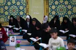مراسم جزءخوانی قرآن در امامزاده نرمی دولت‌آباد