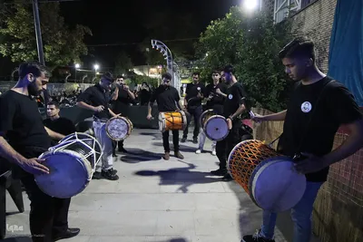 عزاداری شب اربعین در موکب انصارالمهدی(عج) شهرک سعدی شیراز