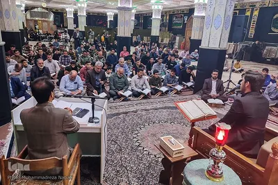 محفل انس با قرآن با تلاوت قاری بین‌المللی در بیرجند