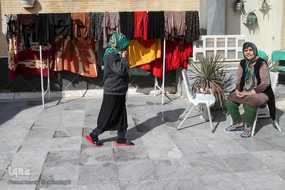 روز مادر در کنار مادران خانه سالمندان فاطمیه