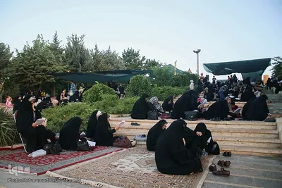 مراسم پر فیض دعای عرفه در همدان‎