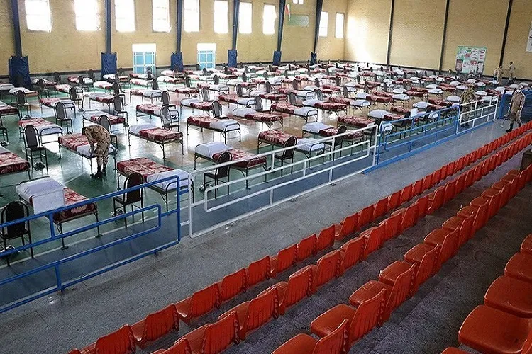 افتتاح نقاهتگاه ۱۲۰ تختخوابی بیماران کرونایی ارتش در کرمان