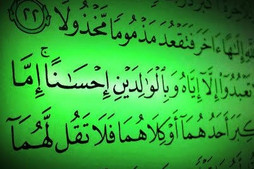 القرآن أمر بالإحسان إلى الوالدين
