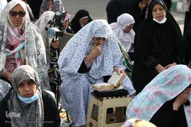 نماز عید سعید فطر در جوار حرم مطهر حضرت عبدالعظیم حسنی علیه‌السلام