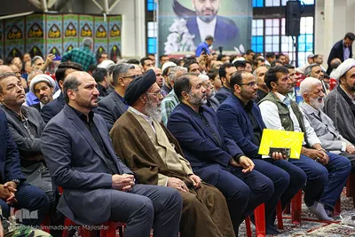 سوگواره هفتمین روز شهادت رئیس‌جمهور در اصفهان