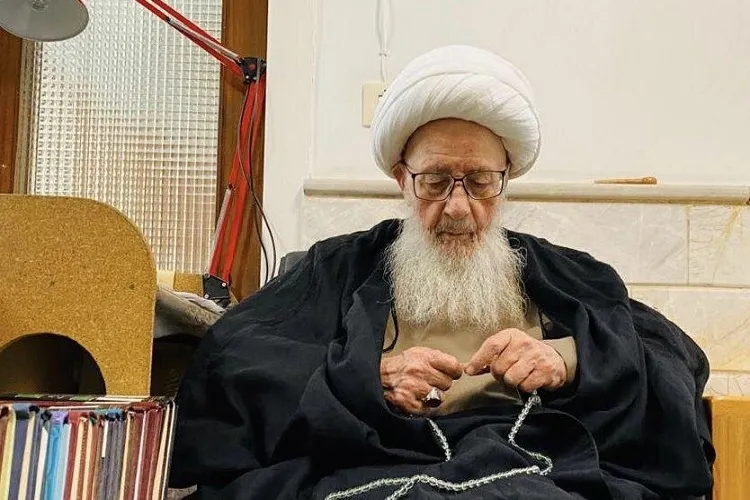 تماس فرزند آیت‌الله وحید خراسانی با معاون اول رئیس جمهور
