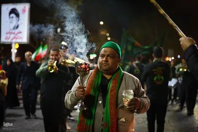 قافله عزاداری سالروز شهادت حضرت علی(ع) در اصفهان