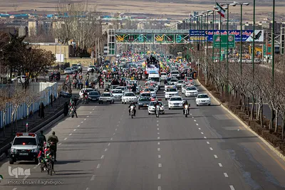 راهپیمایی خودرویی و موتوری 22 بهمن- زنجان‎