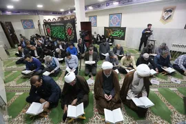 محفل ختم قرآن کریم و تجلیل از خادمان قرآن جهاددانشگاهی