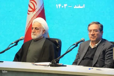 حضور رئیس قوه قضائیه در جلسه نقش امنیت قضایی در جهش تولید با مشارکت مردم در آذربایجان‌غربی‎