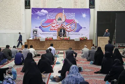 محفل انس با قرآن در حرم شاهچراغ(ع)