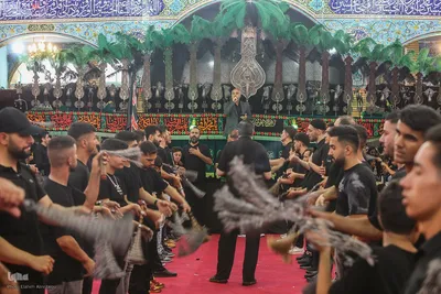 عزاداری ظهر عاشورا در محله کن