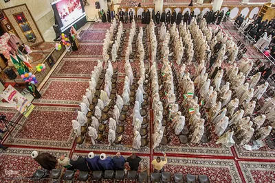جشن تکلیف «دختران ماه» در حرم شاهچراغ(ع)