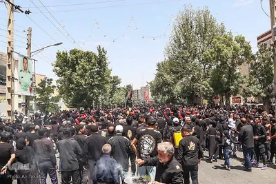عزاداری عاشقان حسینی شهرستان ملایر‎ در عاشورا