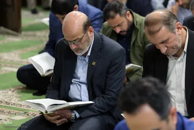 محفل ختم قرآن کریم و تجلیل از خادمان قرآن جهاددانشگاهی