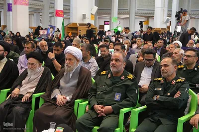 مراسم چهلمین روز شهادت شهید سردارسرلشکر مجید خادمی در حرم شاهچراغ(ع)