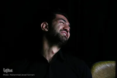 وداع با پیکر شهید مدافع حرم حیدر جلیلوند