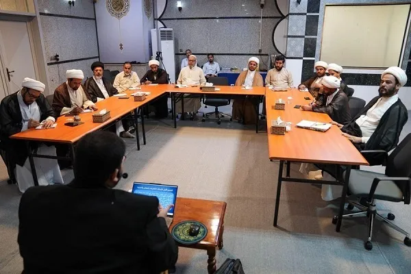پایان کارگاه آموزشی طلاب حوزه علمیه در نجف