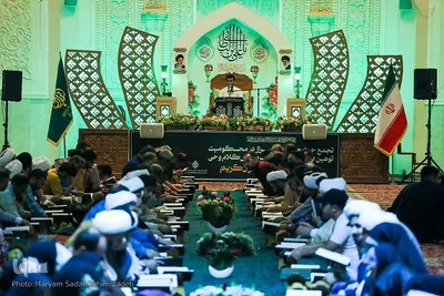 تجمع جامعه قرآنی شیراز در محکومیت توهین دولت سوئد به ساحت کلام وحی
