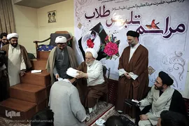 مراسم عمامه گذاری طلاب حوزه علمیه عبدالعظیم حسنی (ع) 
