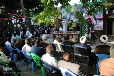 حضور خادمین آستان قدس رضوی در اهر