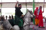 تعزیه ظهر عاشورا در امامزاده سیدابراهیم خمینی‌شهر