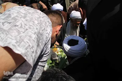 تشییع و تدفین پیکر مطهر استوار دوم شهید "مهدی برزگر" در اهر