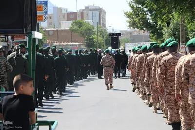 دسته عزاداری در ملایر
