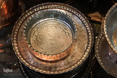 مسگری در اراک/عکاس: پریسا بهزادی