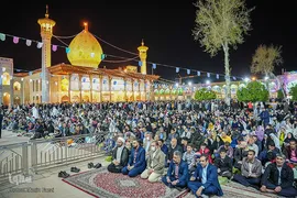 تحویل سال نو در حرم شاهچراغ(ع)