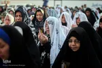 اقامه نماز عید فطر در محله منبع آب اهواز 
