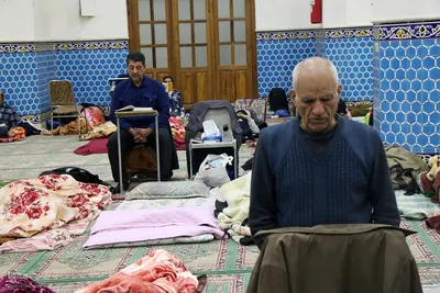 مراسم اعتکاف در مسجد ملااسماعیل یزد