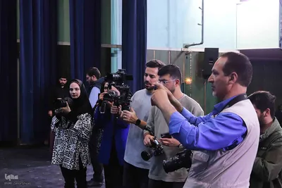 آیین رونمایی از مستند موتورسواران در تبریز