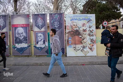 حال و هوای شهر قزوین در دومین سالروز شهادت حاج قاسم سلیمانی‎‎