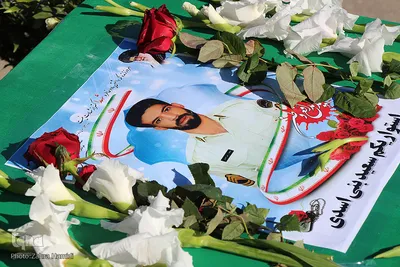 مراسم تشییع پیکر مطهر مدافع حریم وطن ـ بیرجند