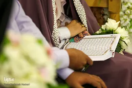 جشن عقد در حرم مطهر شاهچراغ (ع)