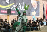 بازسازی واقعه عاشورا در ده زیار کرمان