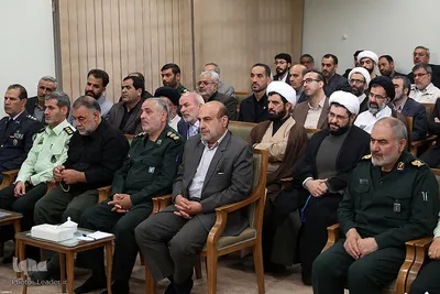دیدار دست‌اندرکاران کنگره 6200 شهید استان مرکزی با مقام معظم رهبری