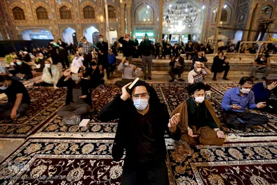 مراسم احیای شب ۱۹ رمضان در حرم حضرت عبدالعظیم حسنی(ع)