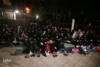 احیای شب بیست و سوم ماه مبارک رمضان در دانشگاه تهران
