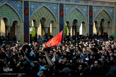 مراسم عزاداری ظهر اربعین در آستان حضرت عبدالعظیم(ع)