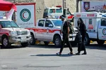 خدمات‌رسانی نیروهای هلال احمر آذربایجان غربی در مرز تمرچین‎
