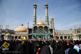 استقبال از کاروان نمادین ورود حضرت معصومه(س) به قم