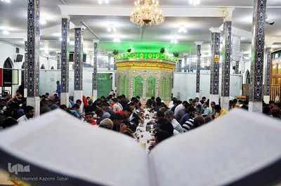 امامزادگان باقریه(ع) بیرجند در ماه رمضان