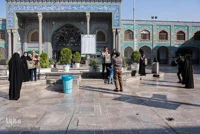 مراسم تجلیل از حافظان مرکز آموزش قرآن آستان مقدس حضرت عبدالعظیم حسنی(ع)