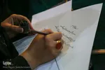 مشق شب قدر در حرم شاهچراغ